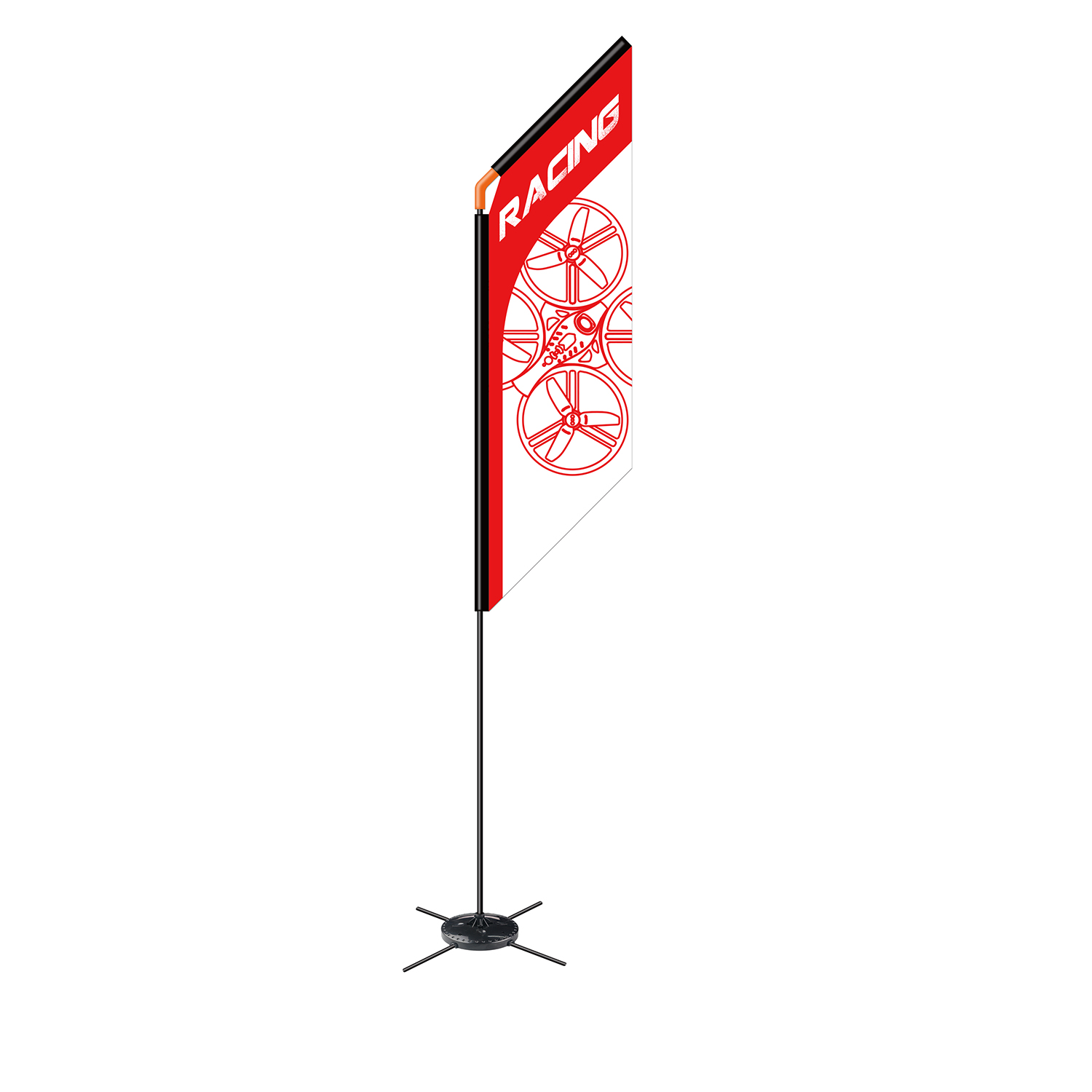Drone Racing Gate - อะไหล่เครื่องบินจำลอง RC ขนาดเล็ก สำหรับกีฬากลางแจ้ง อุปกรณ์เสริมสำหรับเปลี่ยนสำหรับโดรน FPV
