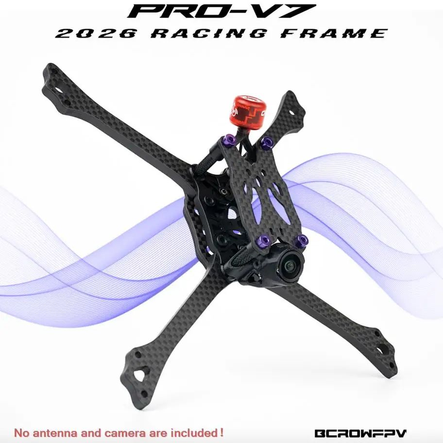 Drone Racing Gate - ชุดโครงโดรนแข่ง BCROWFPV PRO-V7 รุ่นใหม่ ปี 2026