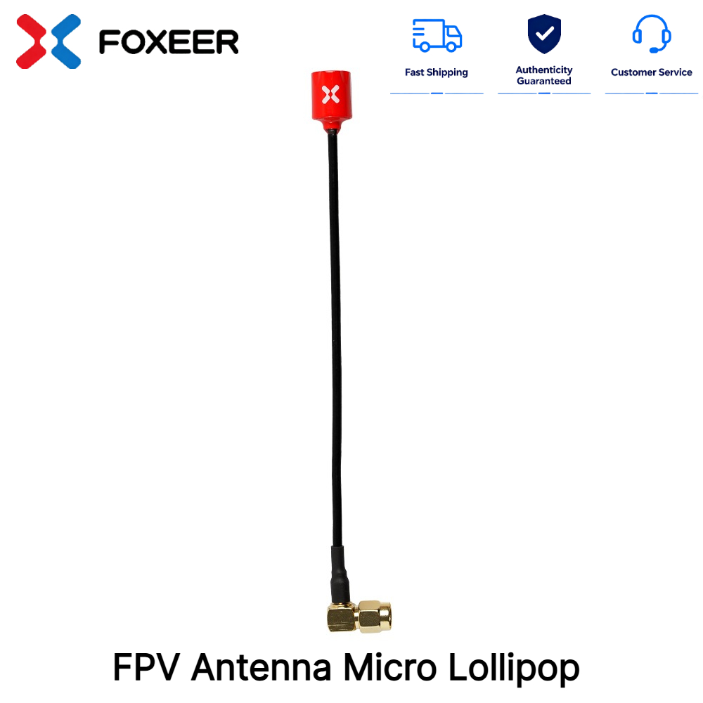 Drone Racing Goggles - เสาอากาศ Foxeer Micro Lollipop V4 รุ่นยาว