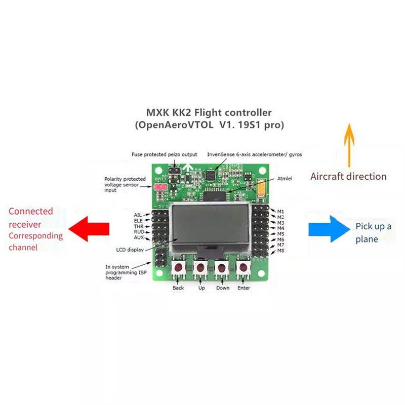B05C-KK 2.1.5 บอร์ดควบคุมการบิ - Drone Racing Flight Controller บทวิจารณ์และราคา