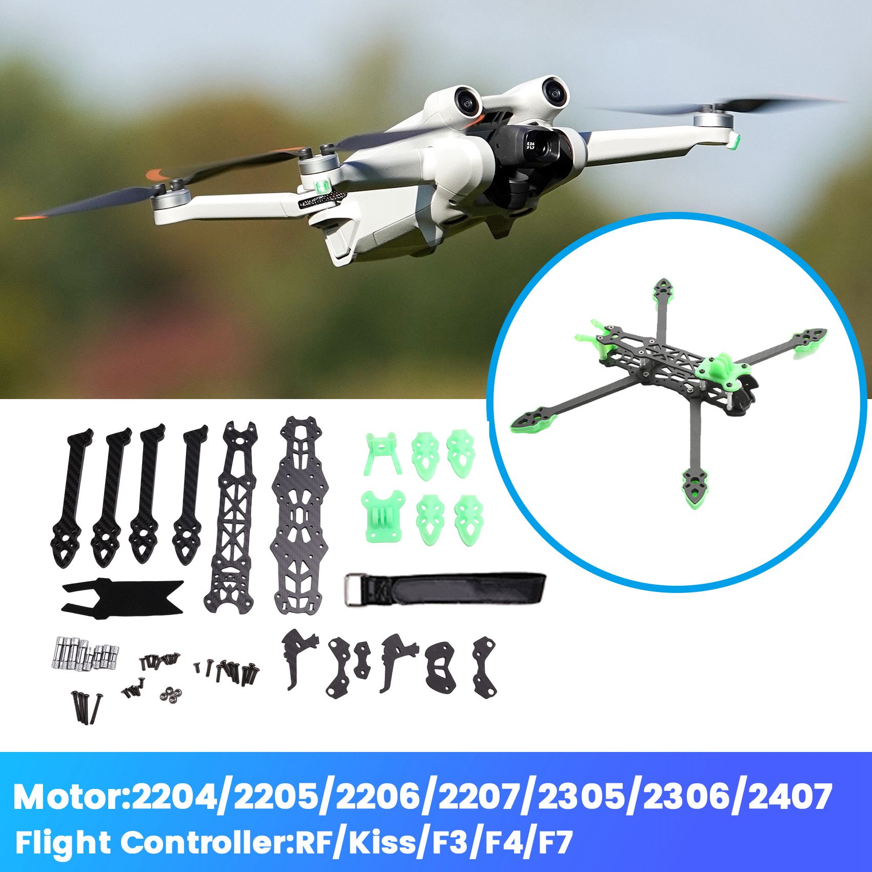 YSUN-MARK4-HD Mark 4 HD ชุดเฟร - Drone Racing Frame บทวิจารณ์และราคา